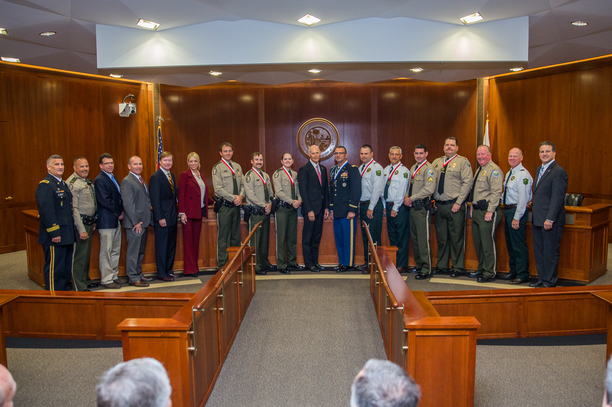 Governor Rick Scott Recognizes Florida National Guard Member And