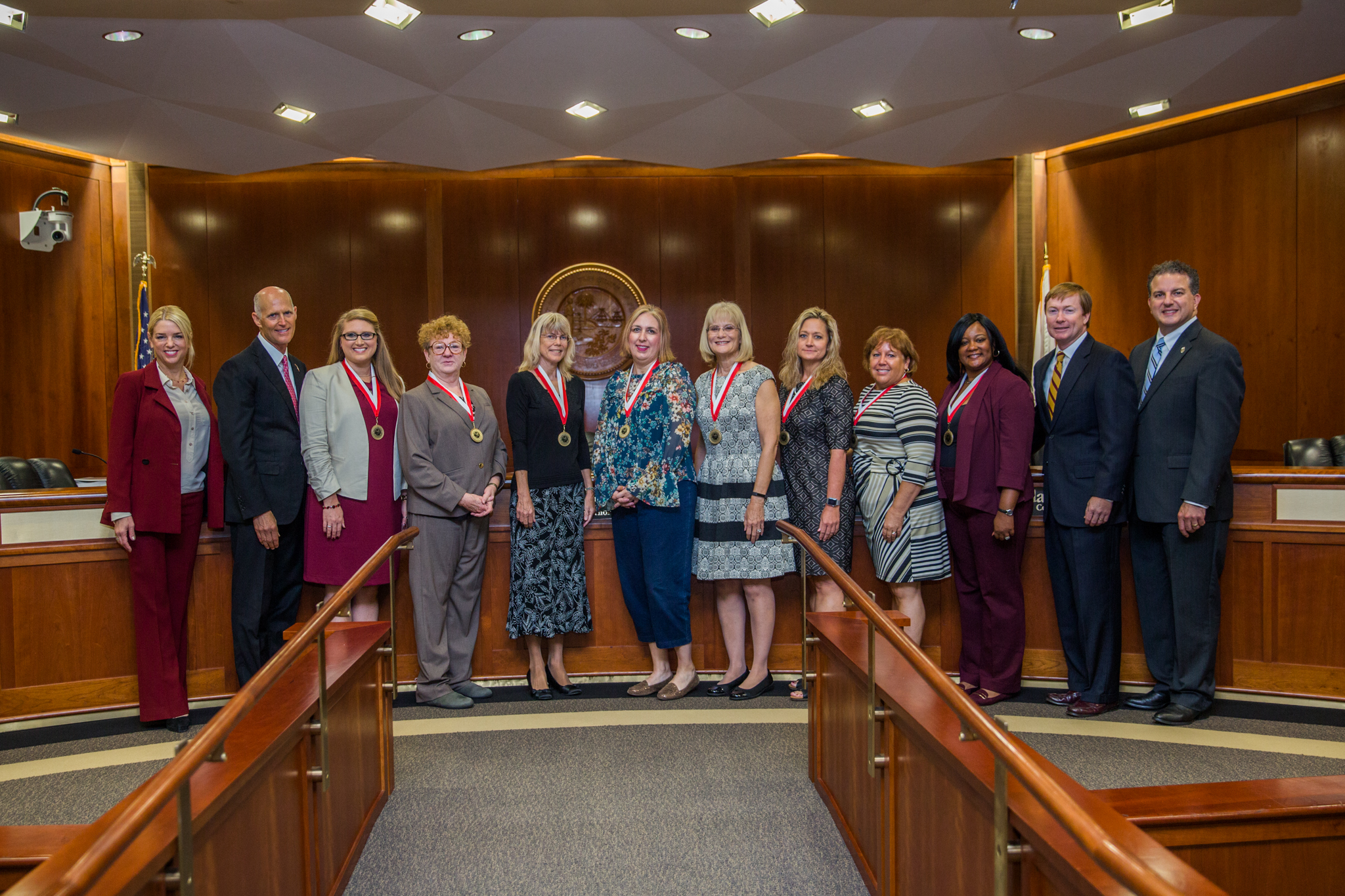 Governor Rick Scott Recognizes Eight Educators With The Governors