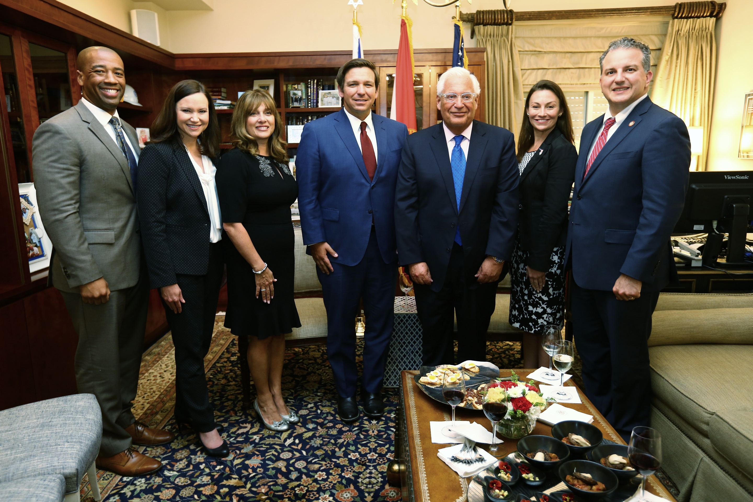   PHOTO RELEASE Governor Ron DeSantis and Florida Cabinet Meet with U.S. Ambassador to Israel David Friedman