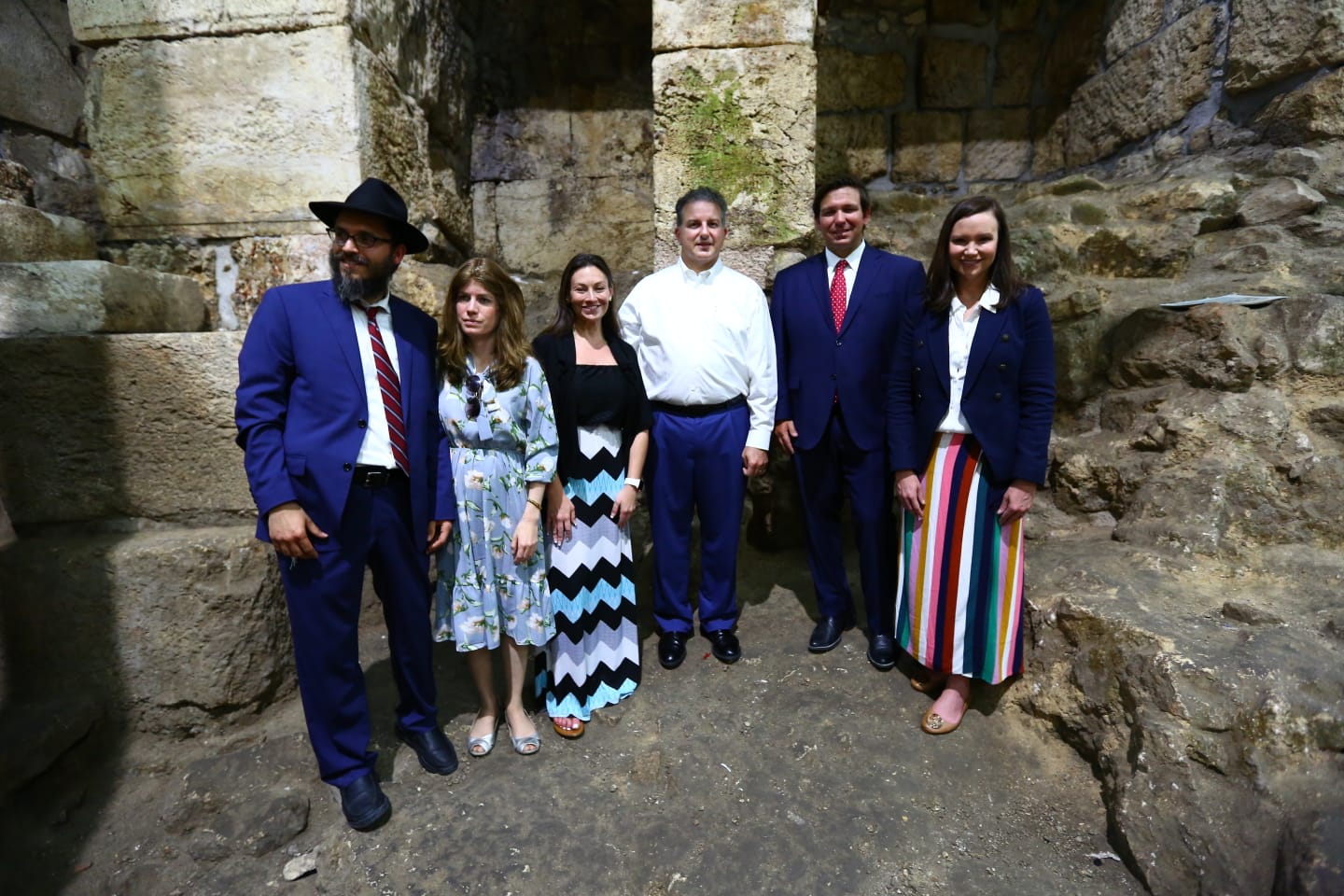   PHOTO RELEASE: Governor Ron DeSantis Visits the Western Wall and the Church of the Holy Sepulchre