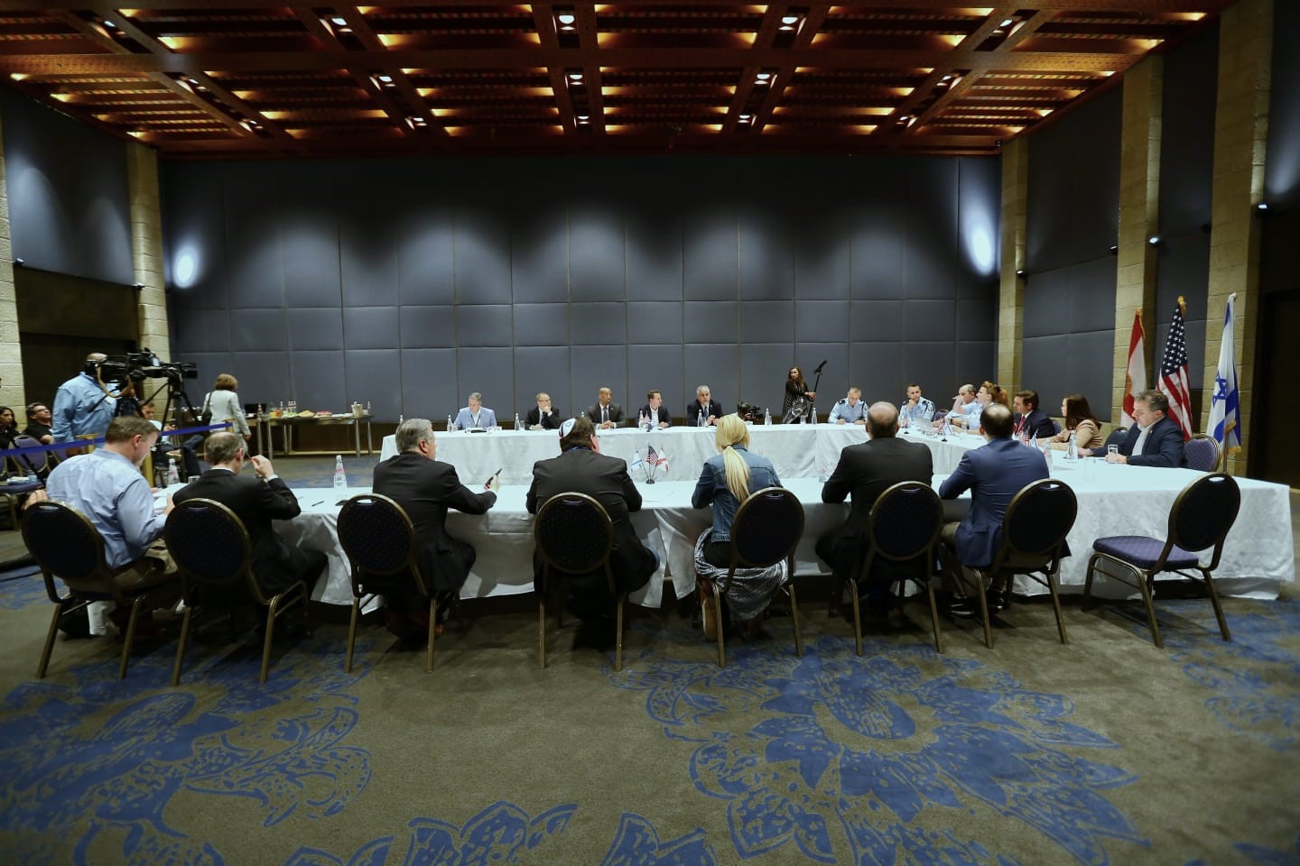   Governor Ron DeSantis Leads Roundtable Discussion on School Safety and Security in Jerusalem