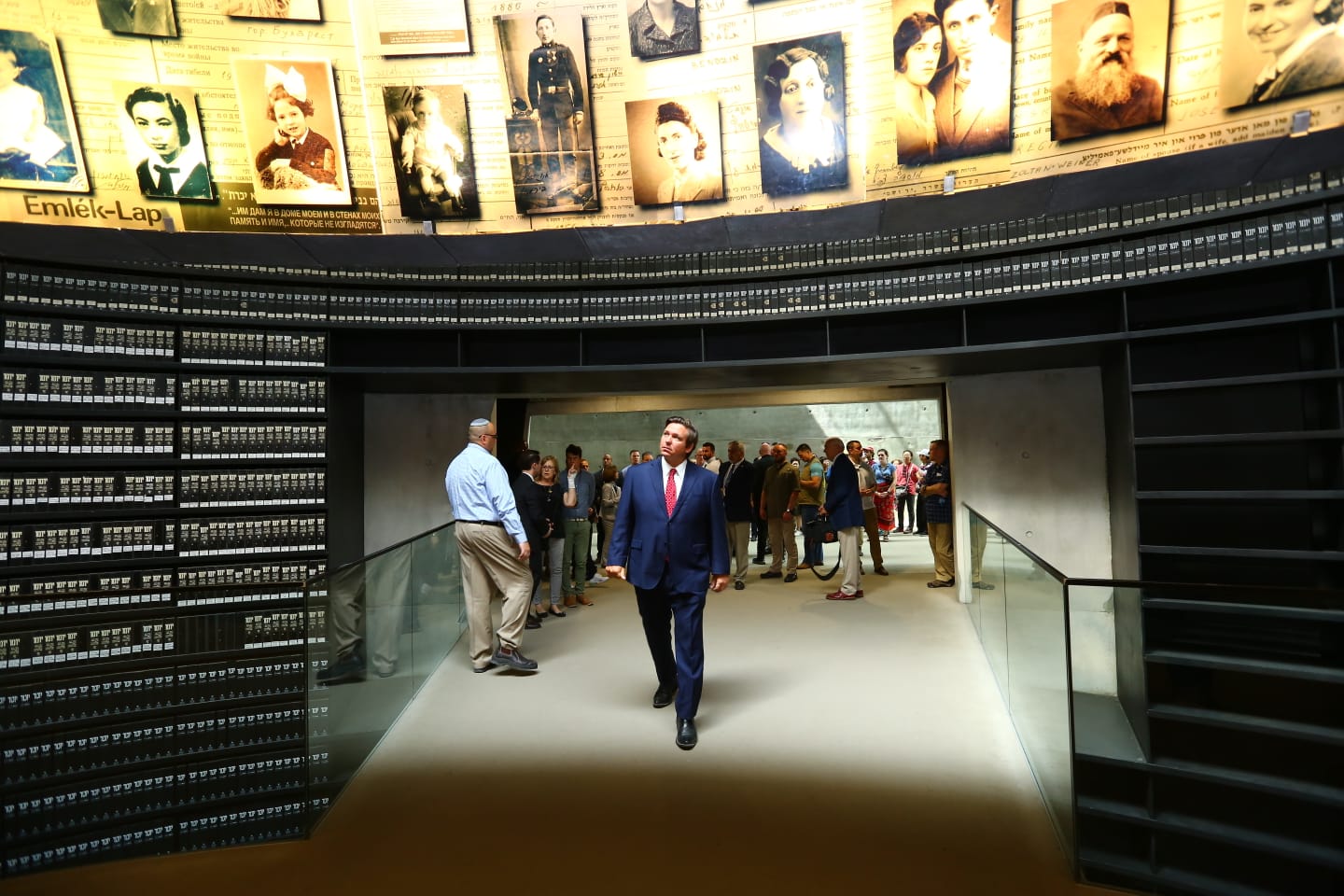   PHOTO RELEASE: Governor Ron DeSantis Participates in Wreath Laying Ceremony at Yad Vashem, Honors the Memory of Jews Who Perished in the Holocaust