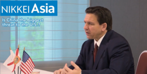 ICYMI: Governor Ron DeSantis Interviewed by Japanese News Outlet Nikkei Asia