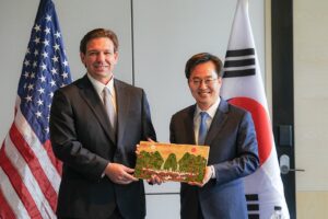 Governor Ron DeSantis Meets with Gyeonggi Province Governor Kim Dong-yeon and Strengthens Florida’s Commercial Ties with South Korea