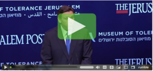 Governor Ron DeSantis Delivers Keynote Address in Jerusalem to Commemorate the 75th Anniversary of the Founding of Israel